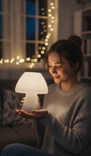 3D Printed Mushroom Lamp –