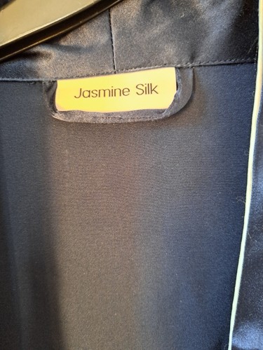 100 silk navy - navy, gown