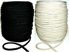6MM SOFT CUSHION PIPING CORD AVAILABLE IN BLACK & BEIGE & DIFF LENGTHS