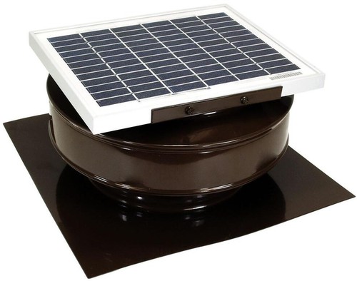 Roof solar powered attic - roof,