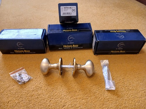 Mayfair mortice knob satin - mayfair,