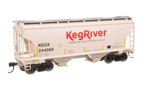 Walthers scale keg river - keg,