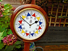 RAF Sector Style 14"DIAL Coventry ASTRAL Movement Wall Clock CLEANED/ SERVICED.