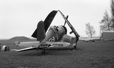 35MM ORIG AIRCRAFT NEG KD431 Vought FG-1D Corsair Royal Navy C1966  #8477