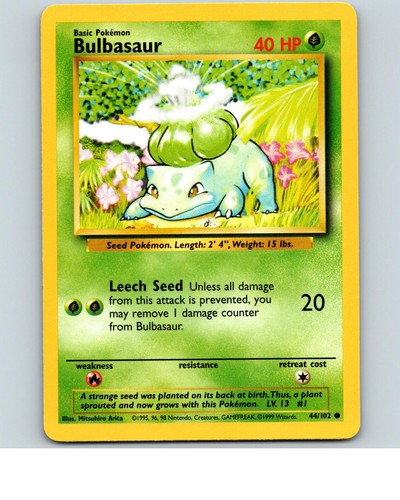 Bulbasaur 102 common base - bulbasaur,