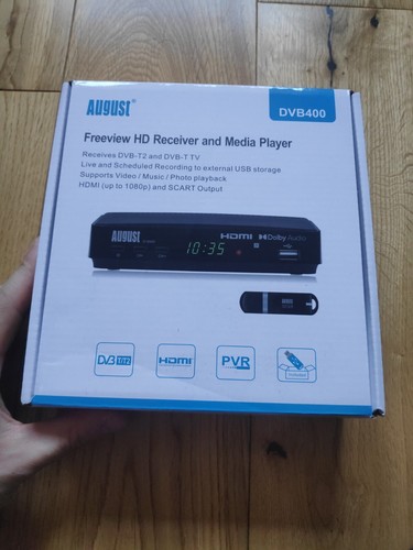 August freeview receiver - freeview,
