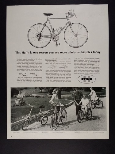 1965 huffy bikes - huffy, super