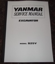 YANMAR B25V EXCAVATOR SERVICE