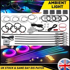 22 in 1 Full LED Bead Symphony Dream Car Interior Ambient Lighting Wireless Kits