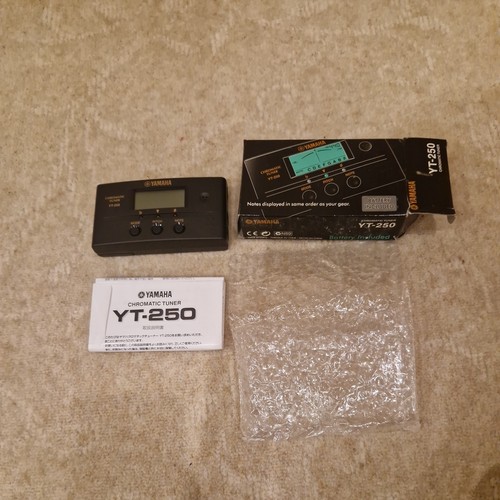 Yamaha yt250 chromatic tuner - yamaha,