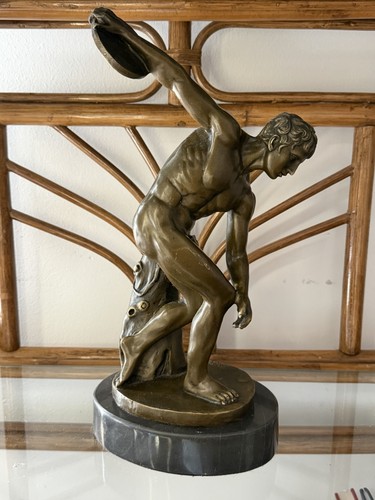 Large signed bronze - large,