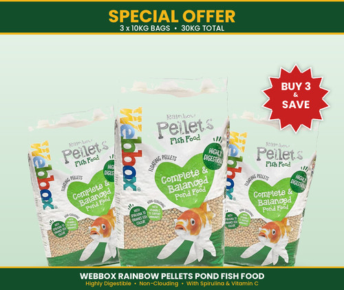 Webbox fish rainbow pond - webbox,