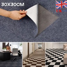 20X Self Adhesive Carpet Tiles Commercial Retail Office Home Flooring Floor Mat