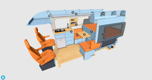Camper van conversion - camper,