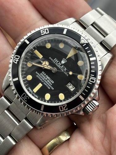 1975 rolex sea dweller - rolex, 1665