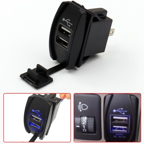 24v dual led usb - 3.1a,