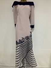 Veni Infantino Ribbon Lace Flare Dress Mother Bride Wedding Occasion Guest