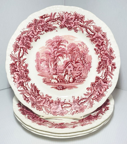 British scenery pink red - 4,