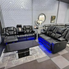 Orlando 3+2 Leather Recliner