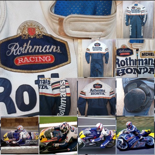 Rothmans racing leathers - rothmans,