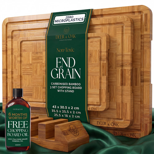 Chopping board wooden end - board,