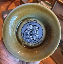 Rare Vintage Irish Wade Ulster Hospital 1873-1973 Anniversary Dish