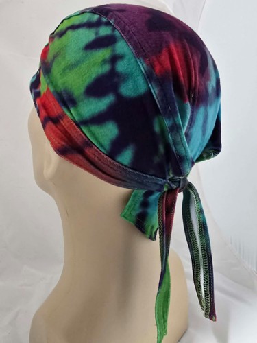 Tie dye bandana - tie,