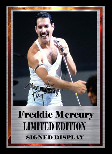 Freddie mercury signed - freddie,