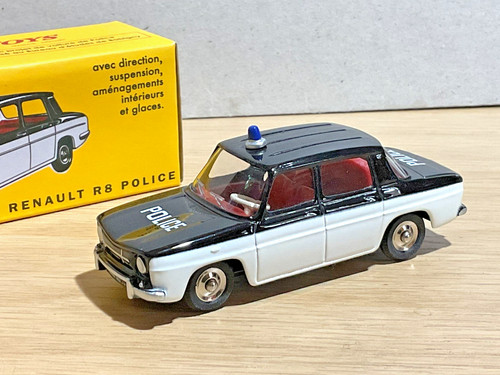 Dinky 517p renault police - r8,