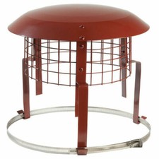 COLT CHIMNEY POT RAIN COWL CAP WOODBURNER LOGBURNER MULTIFUEL STOVE TERRACOTTA