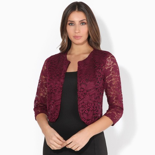 Women ladies lace shrug bolero - ladies,