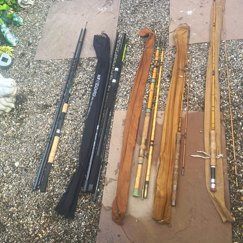 Antique rods never used - , unique