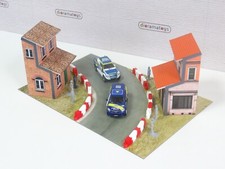Rally racing diorama Scale