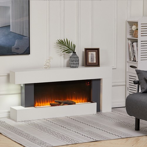 Led electric fireplace - 52'',
