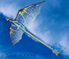 Flagseller UK Ice dragon kite blue with 195cm wingspan High Quality