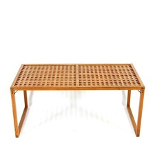 Retro Vintage Danish Design Teak Coffee Table TV Bench Hallway Stand 1970s 80s