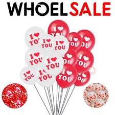 Love Printed Heart Balloons