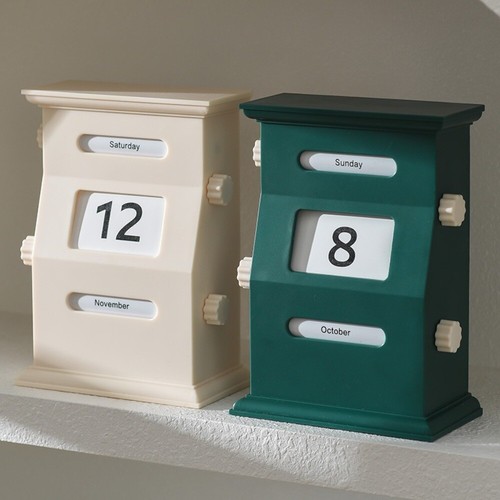 Perpetual desk calendar - desk,
