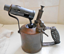 VINTAGE 1910s THREE CROWNS ESKILSTUNA BLOWTORCH BLOWLAMP MADE IN SWEDEN V.RARE