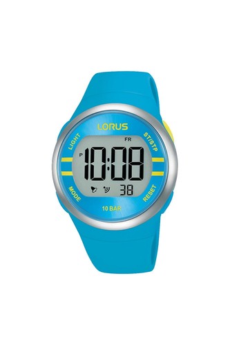 Lorus blue digital watch - lorus,