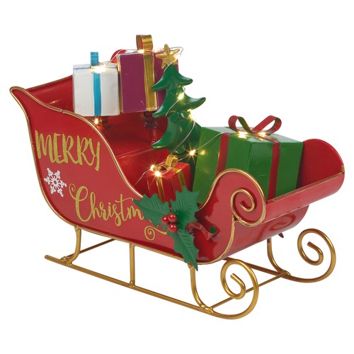Merry christmas metal santa - merry,