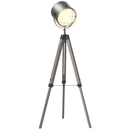Homcom tripod floor - floor, lamp