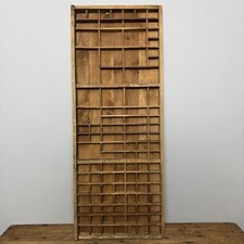 Vintage Wooden Printers Tray -
