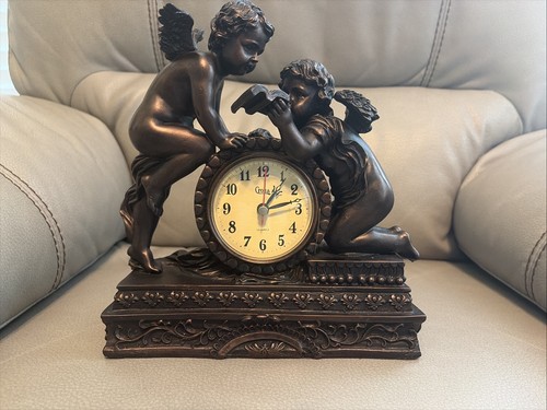 Crosa cherub mantle clock - crosa,