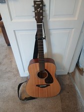 Used Yamaha FG800M 6 string acoustic guitar, 2016 model, with padded soft case.