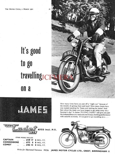 James flying cadet - james,