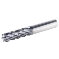 6 Flute Solid Carbide End Mill HRC55 4-16mm TiAlN Slot Drill Milling Cutter
