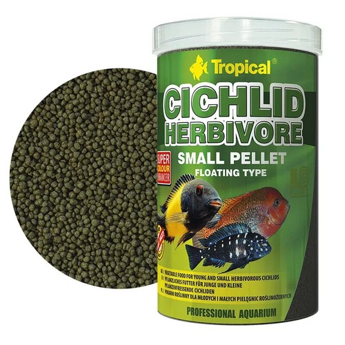 Cichlid pellets herbivore - pellets,