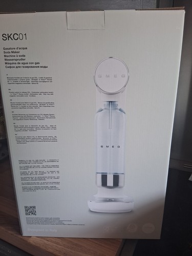 Smeg skc01sbm water - smeg, carbonator