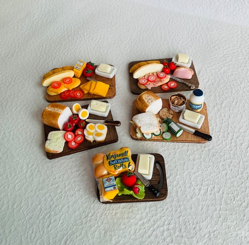 Dolls house scale - 1:12, food